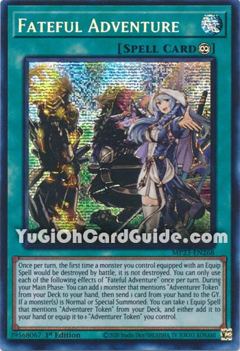 Yu-Gi-Oh Card: Fateful Adventure
