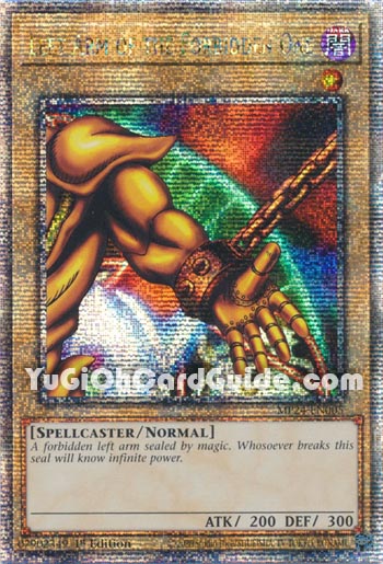 Yu-Gi-Oh Card: Left Arm of the Forbidden One