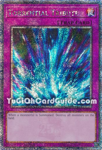 Yu-Gi-Oh Card: Torrential Tribute