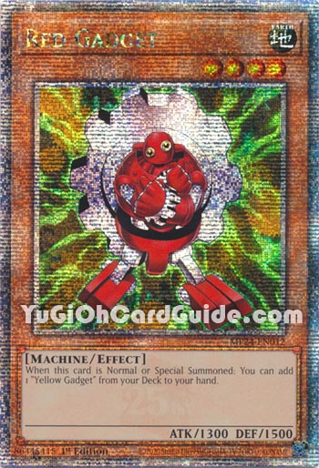 Yu-Gi-Oh Card: Red Gadget