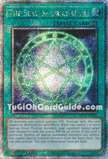 Yu-Gi-Oh Card: The Seal of Orichalcos