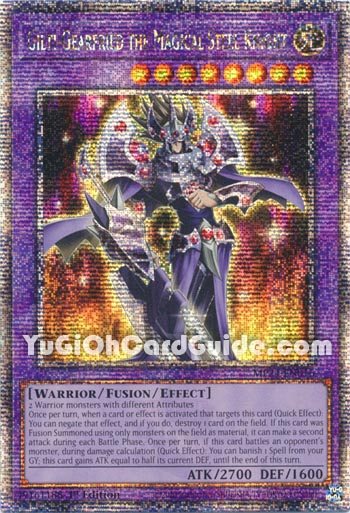 Yu-Gi-Oh Card: Gilti-Gearfried the Magical Steel Knight