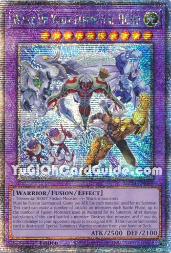 Yu-Gi-Oh Card: Wake Up Your Elemental HERO