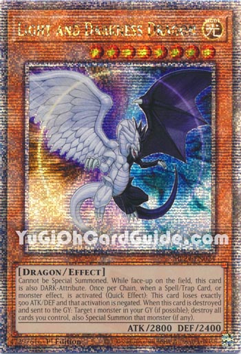 Yu-Gi-Oh Card: Light and Darkness Dragon