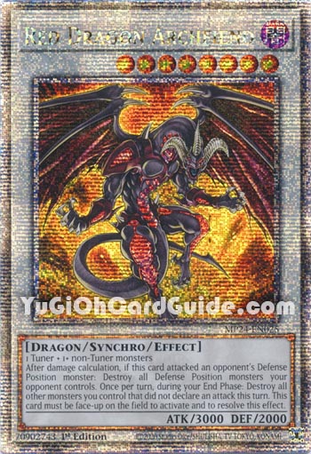 Yu-Gi-Oh Card: Red Dragon Archfiend