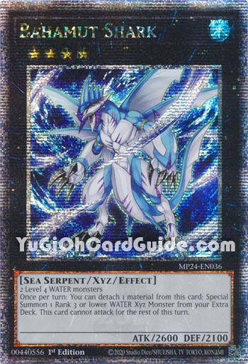 Yu-Gi-Oh Card: Bahamut Shark