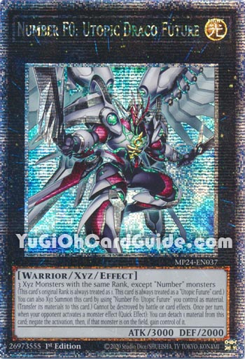 Yu-Gi-Oh Card: Number F0: Utopic Draco Future