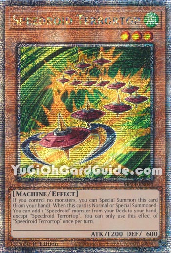 Yu-Gi-Oh Card: Speedroid Terrortop