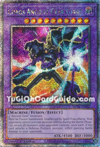 Yu-Gi-Oh Card: Chaos Ancient Gear Giant