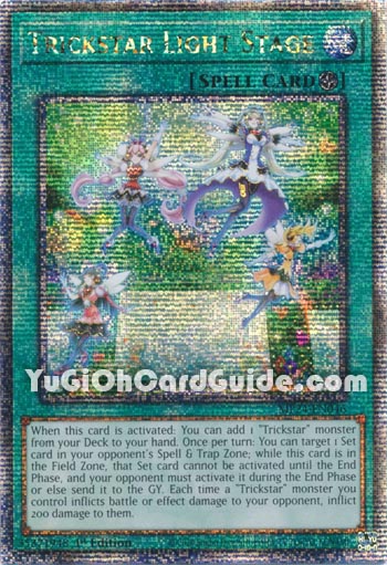 Yu-Gi-Oh Card: Trickstar Light Stage