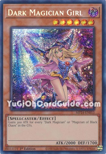 Yu-Gi-Oh Card: Dark Magician Girl