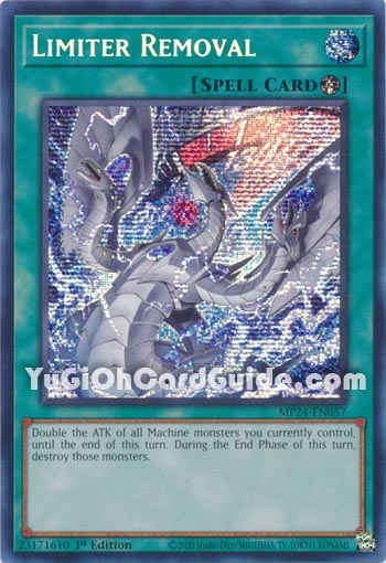 Yu-Gi-Oh Card: Limiter Removal