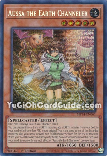 Yu-Gi-Oh Card: Aussa the Earth Channeler