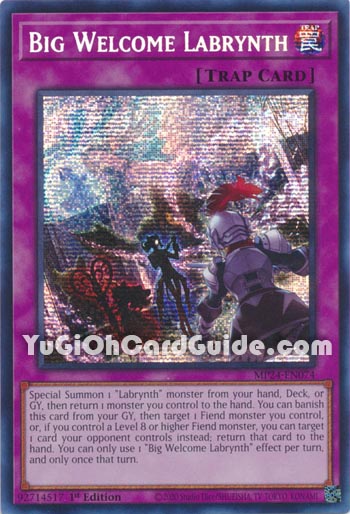 Yu-Gi-Oh Card: Big Welcome Labrynth