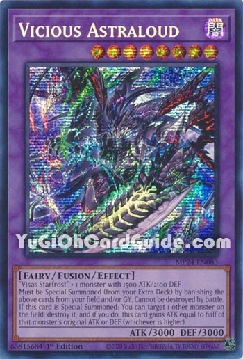 Yu-Gi-Oh Card: Vicious Astraloud