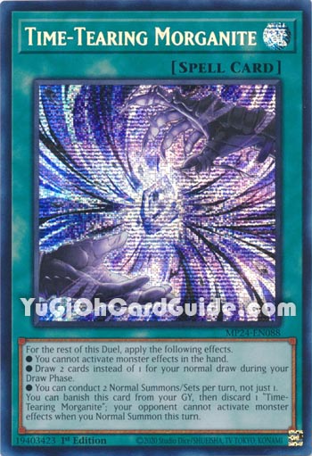 Yu-Gi-Oh Card: Time-Tearing Morganite