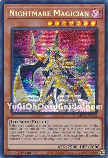 Yu-Gi-Oh Card: Nightmare Magician