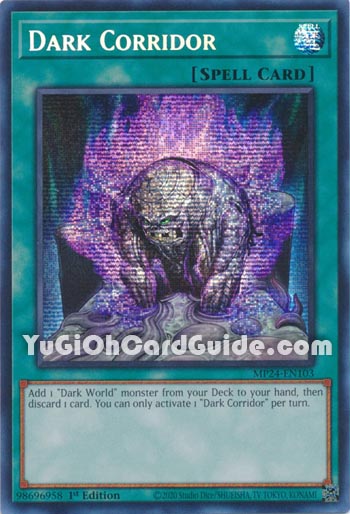 Yu-Gi-Oh Card: Dark Corridor