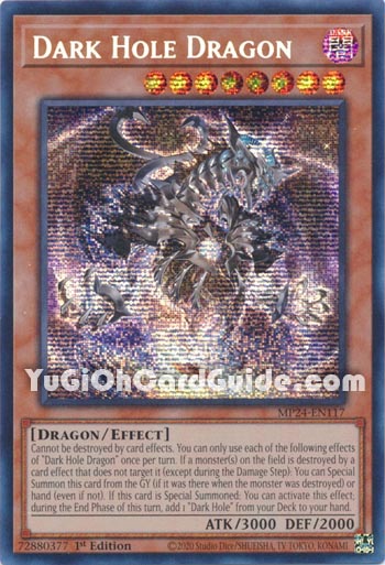 Yu-Gi-Oh Card: Dark Hole Dragon