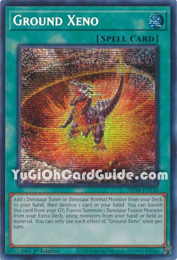 Yu-Gi-Oh Card: Ground Xeno