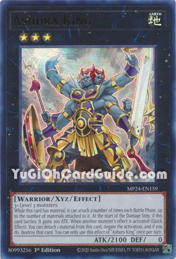 Yu-Gi-Oh Card: Ashura King