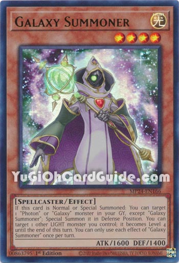 Yu-Gi-Oh Card: Galaxy Summoner