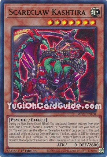 Yu-Gi-Oh Card: Scareclaw Kashtira