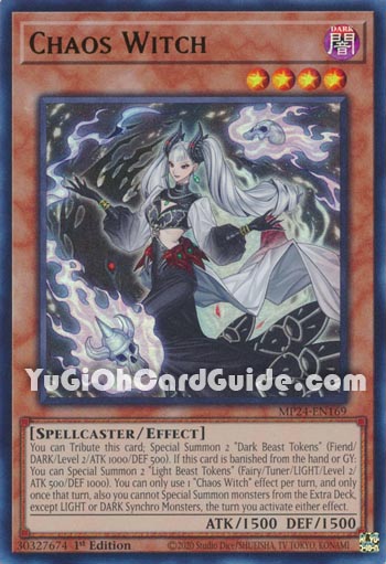 Yu-Gi-Oh Card: Chaos Witch