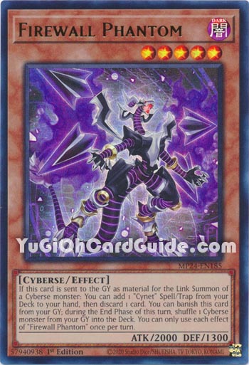 Yu-Gi-Oh Card: Firewall Phantom