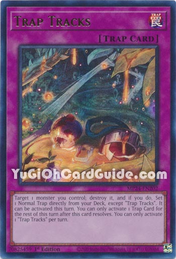 Yu-Gi-Oh Card: Trap Tracks