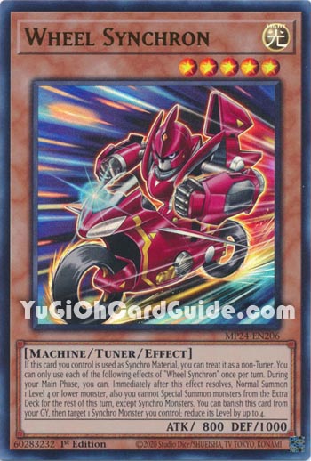 Yu-Gi-Oh Card: Wheel Synchron