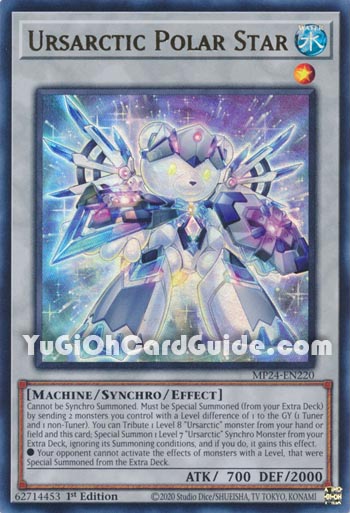 Yu-Gi-Oh Card: Ursarctic Polar Star