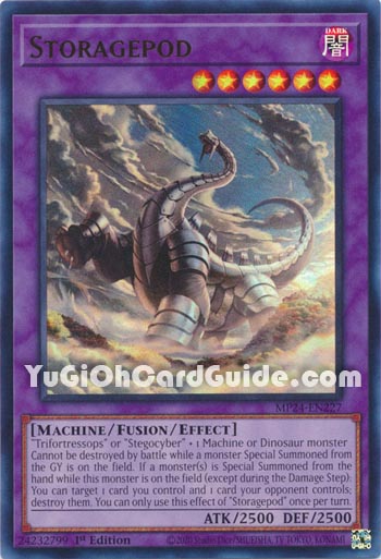 Yu-Gi-Oh Card: Storagepod