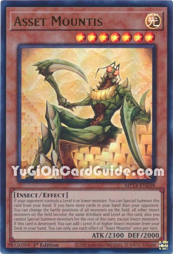 Yu-Gi-Oh Card: Asset Mountis