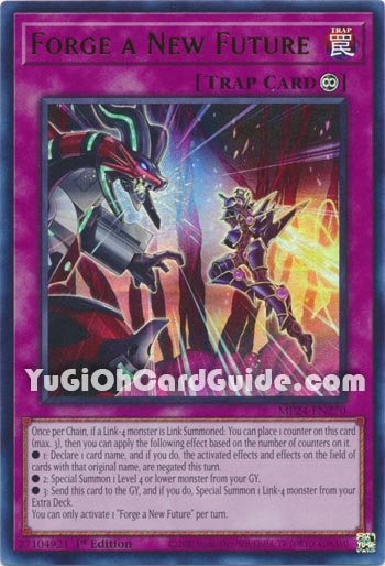 Yu-Gi-Oh Card: Forge a New Future