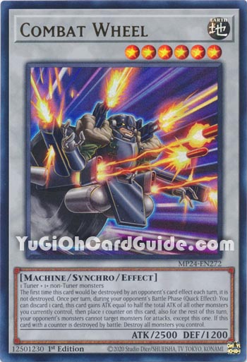 Yu-Gi-Oh Card: Combat Wheel