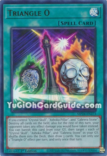 Yu-Gi-Oh Card: Triangle O