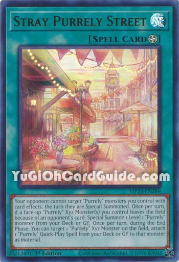 Yu-Gi-Oh Card: Stray Purrely Street