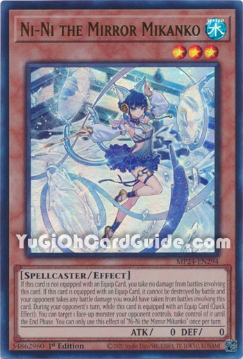 Yu-Gi-Oh Card: Ni-Ni the Mirror Mikanko