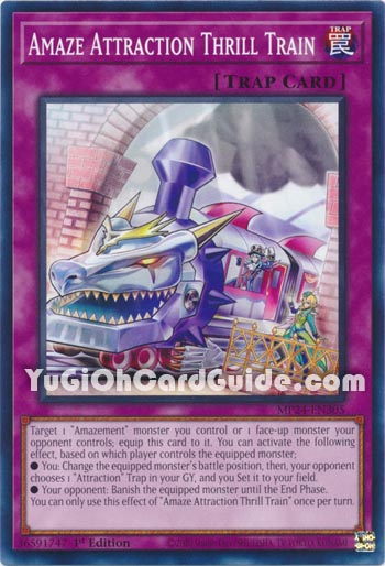 Yu-Gi-Oh Card: Amaze Attraction Thrill Train