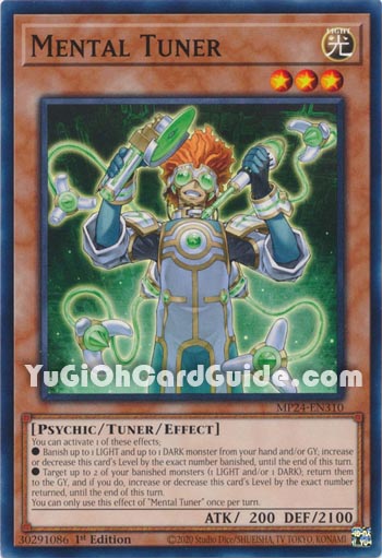 Yu-Gi-Oh Card: Mental Tuner