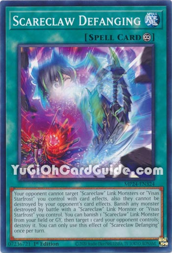 Yu-Gi-Oh Card: Scareclaw Defanging