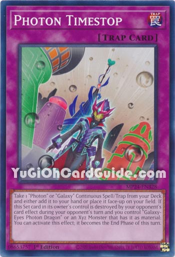 Yu-Gi-Oh Card: Photon Timestop