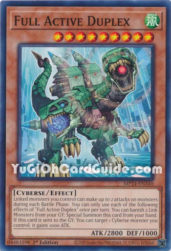 Yu-Gi-Oh Card: Full Active Duplex