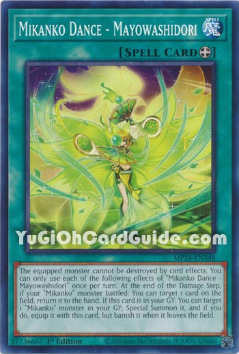 Yu-Gi-Oh Card: Mikanko Dance - Mayowashidori