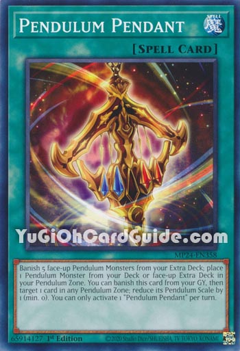 Yu-Gi-Oh Card: Pendulum Pendant