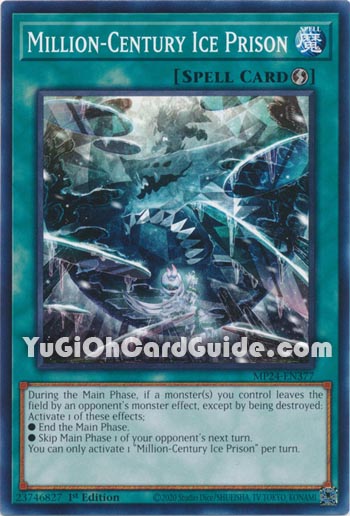 Yu-Gi-Oh Card: Million-Century Ice Prison