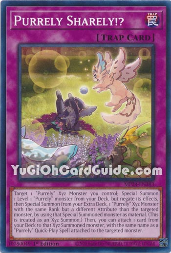 Yu-Gi-Oh Card: Purrely Sharely!?