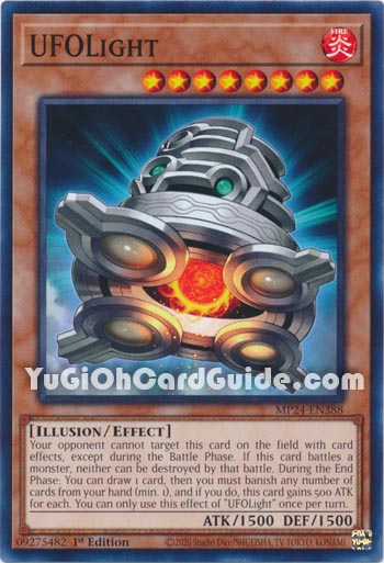 Yu-Gi-Oh Card: UFOLight