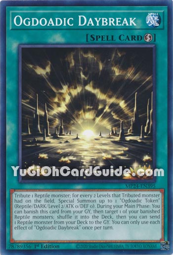 Yu-Gi-Oh Card: Ogdoadic Daybreak